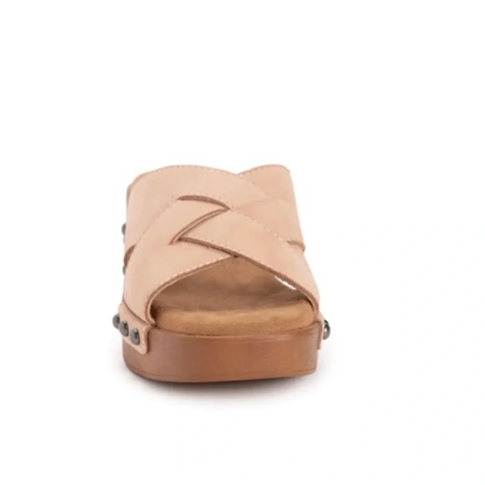 Muk Luks, Open-Toe Slip-On Sandals, Cadence Sandals, Size: 8 - Picture 3 of 13